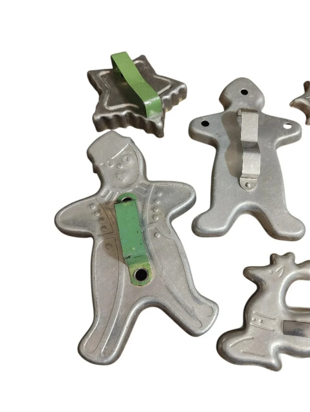 Set Of Vintage Christmas Cookie Cutters
